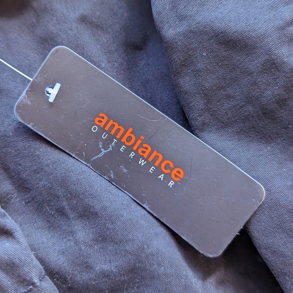 Black Utility Hooded Jacket Size 3X - Picture 7 of 8